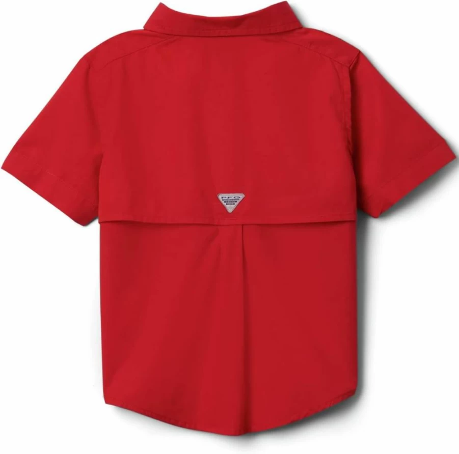 Columbia Boys' Bonehead Short Sleeve Shirt - Quick-Dry, UPF Sun Protection Kids' Top