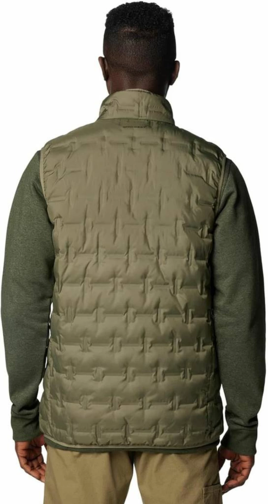Columbia Men's Delta Ridge II Down Vest - Lightweight Insulated Puffer Vest for Outdoor Activities