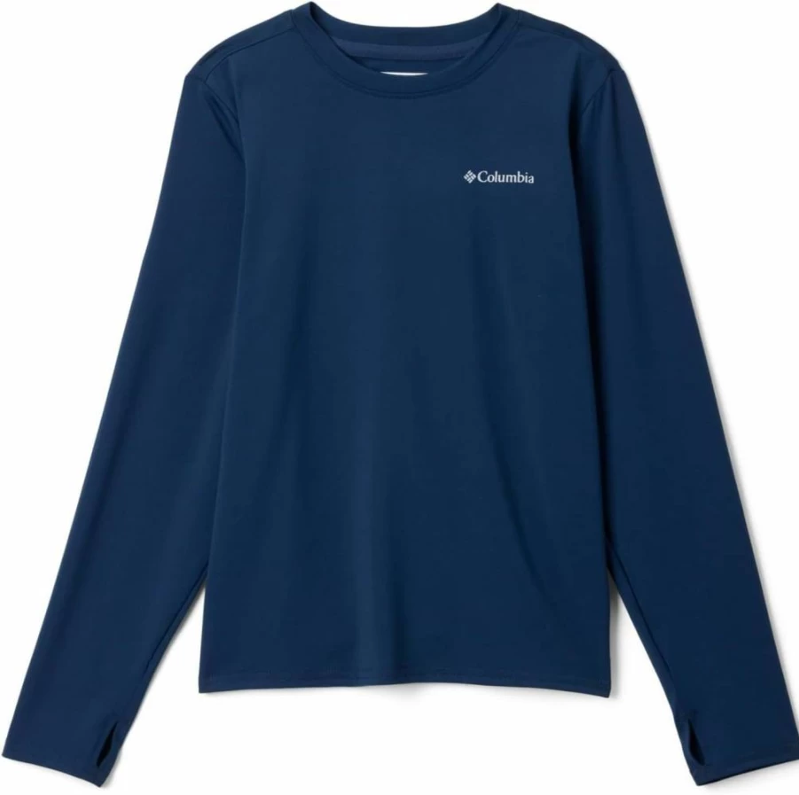 Columbia Boys' Chill River Long Sleeve Shirt - Moisture-Wicking Quick-Dry Outdoor Performance Top