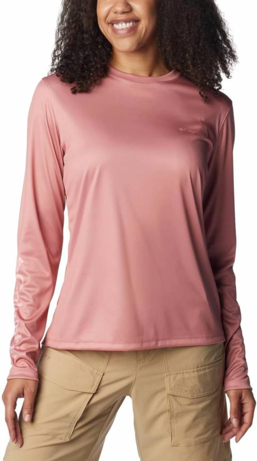 Columbia Women's Tidal Tee PFG Sun Up - UPF Sun Protection Quick-Dry Fishing Shirt