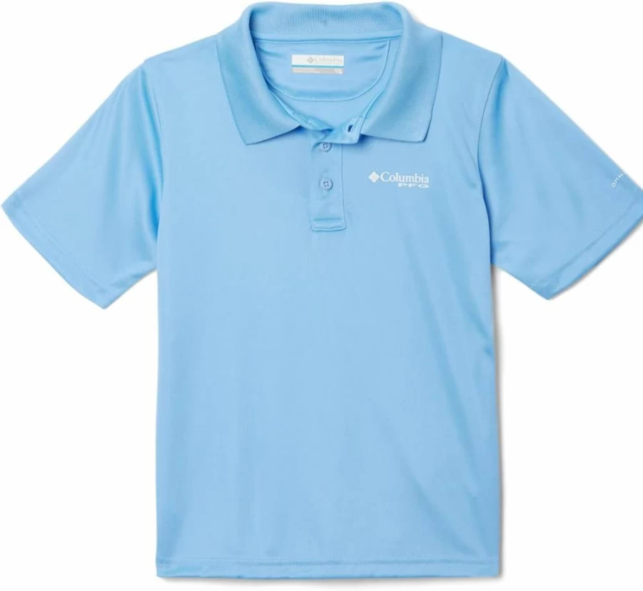 Columbia Boys' Slack Tide Polo Shirt - Quick-Dry Performance Tee for Active Kids