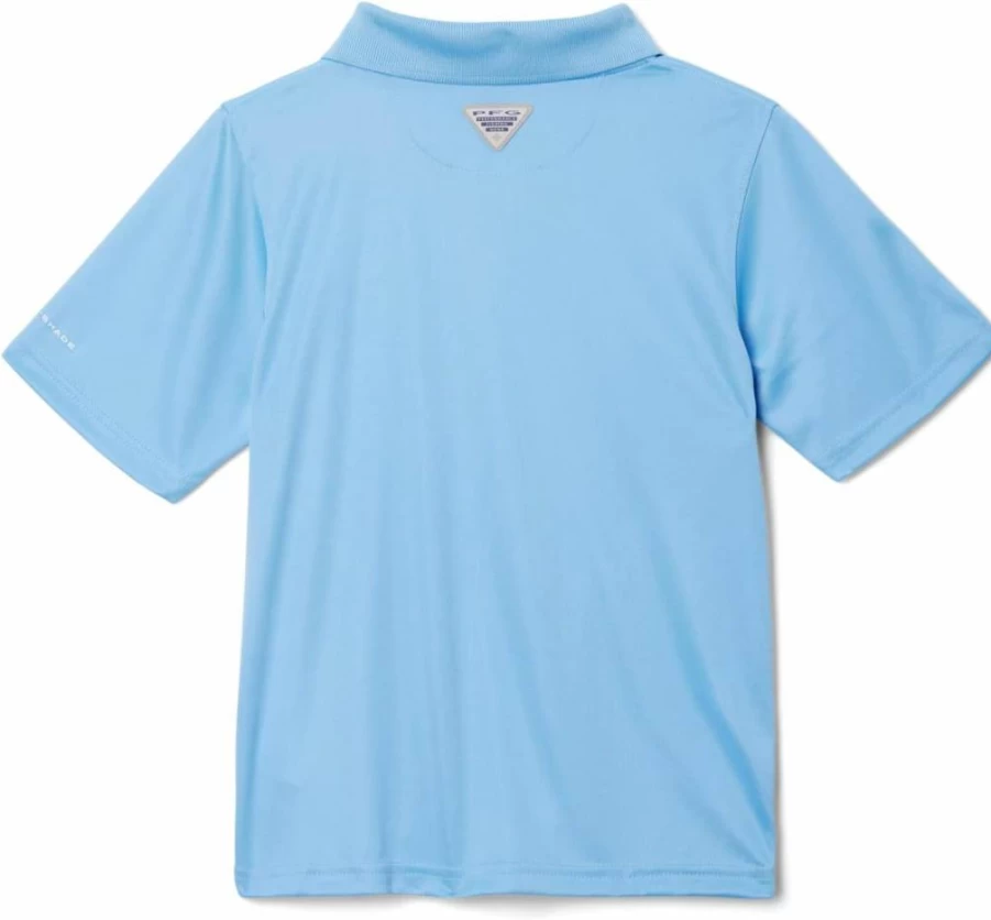 Columbia Boys' Slack Tide Polo Shirt - Quick-Dry Performance Tee for Active Kids