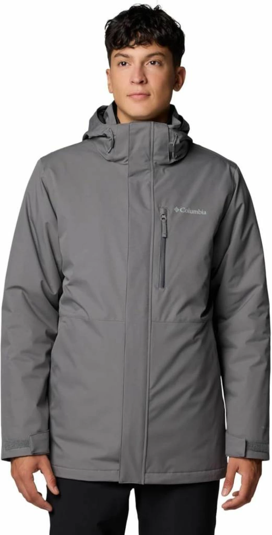 Columbia Men's Abiqua Falls Waterproof Interchangeable Jacket – Lightweight Outdoor Shell for Hiking & Camping