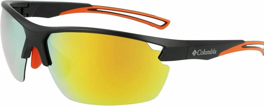 Columbia Men's Barlow Basin Rectangular Polarized Sunglasses for UV Protection & Outdoor Sports