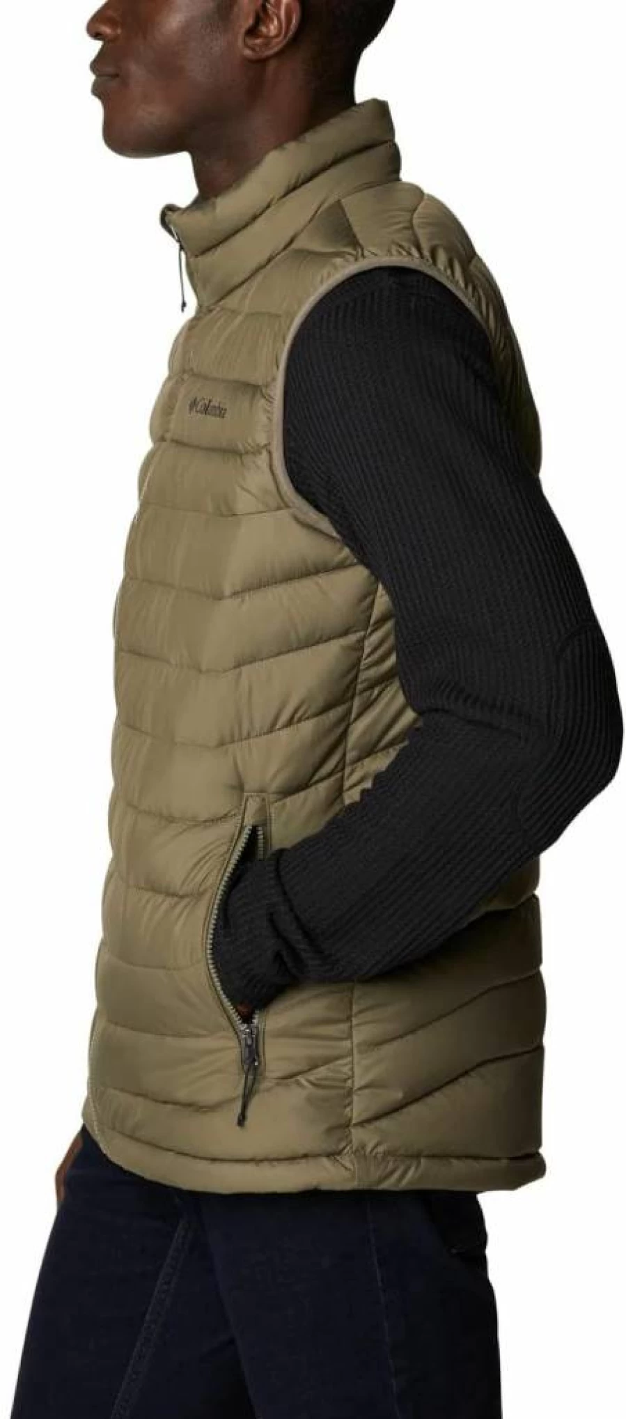 Columbia Men's Powder Lite II Insulated Vest - Lightweight Winter Puffer Jacket for Outdoor Activities