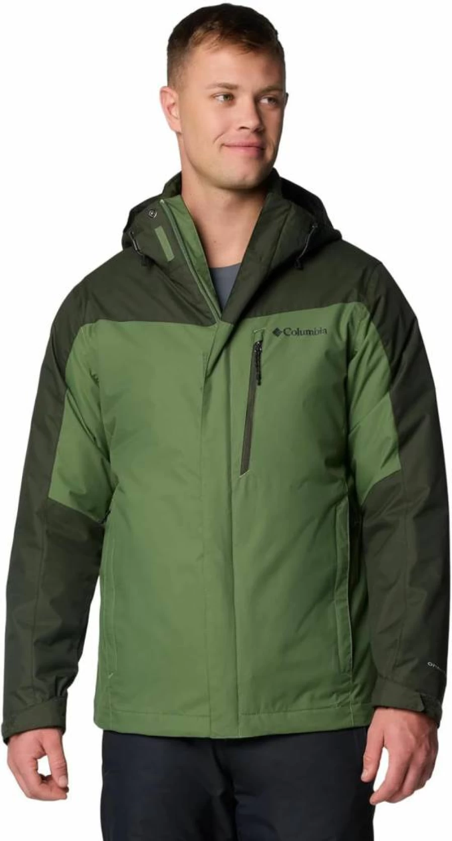 Columbia Men's Whirlibird Interchangeable Jacket – Waterproof Ski Jacket with 3-in-1 Versatility
